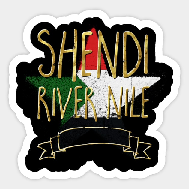 Shendi River Nile Sticker by patrioteec